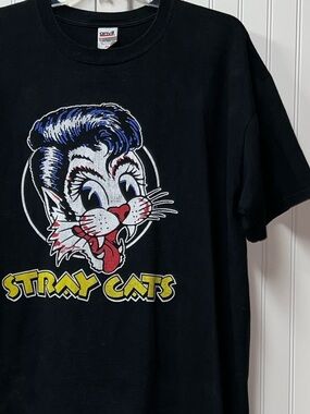 Stray Cats Concert Tour Shirt XXL Oversized 2007 Vintage